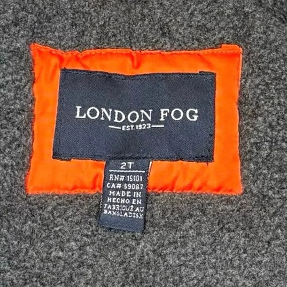 London Fog Winter Coat with Hood Boys 2T
